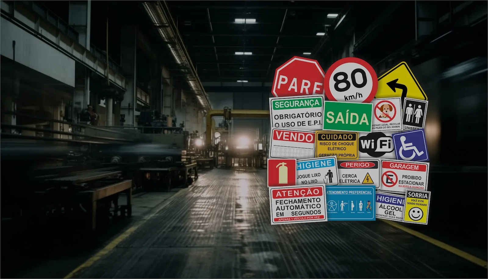 Fachadas, placas e comunicação visual em ACM